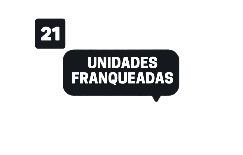 21 Unidades Franqueadas